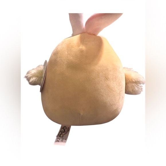 NWT Squishmallow 8" Aimee Chick with Bunny Ears Plush - Picture 4 of 7